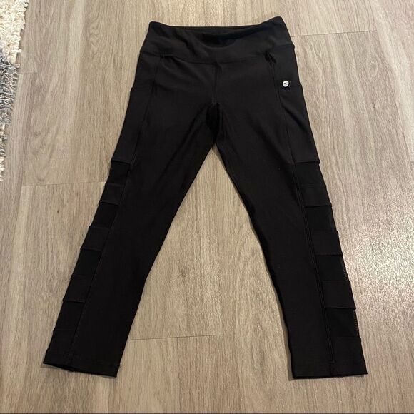 NWOT Gottex black Capri spandex with pockets XS - Picture 1 of 8